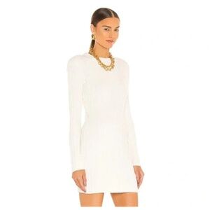 Knit long sleeve dress